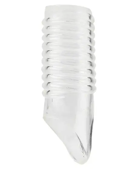 Rev-Sleeves Ribbed Penis Sleeve with Ball Loop