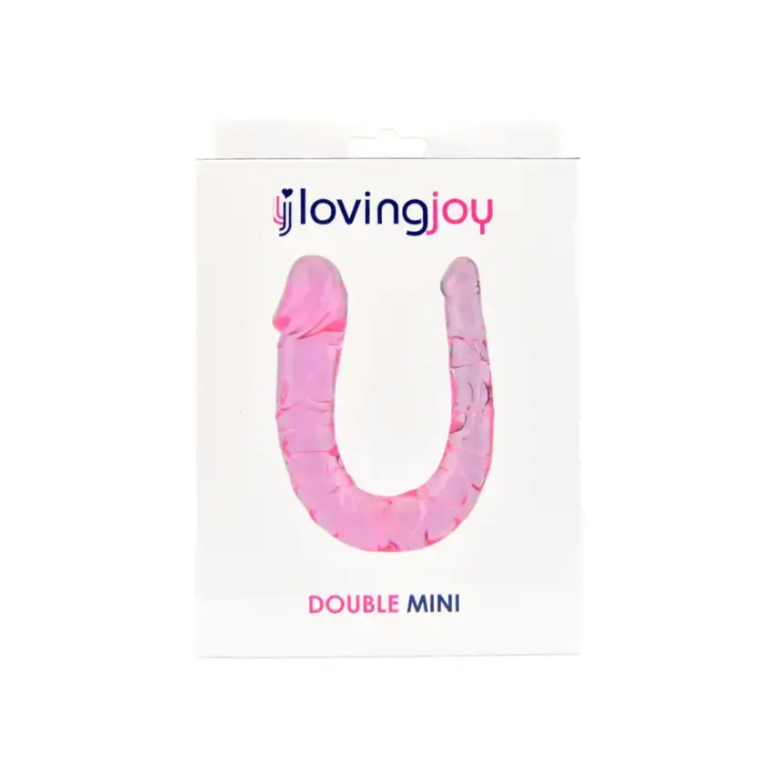 Loving Joy Double Mini Dildo Pink - Image 3