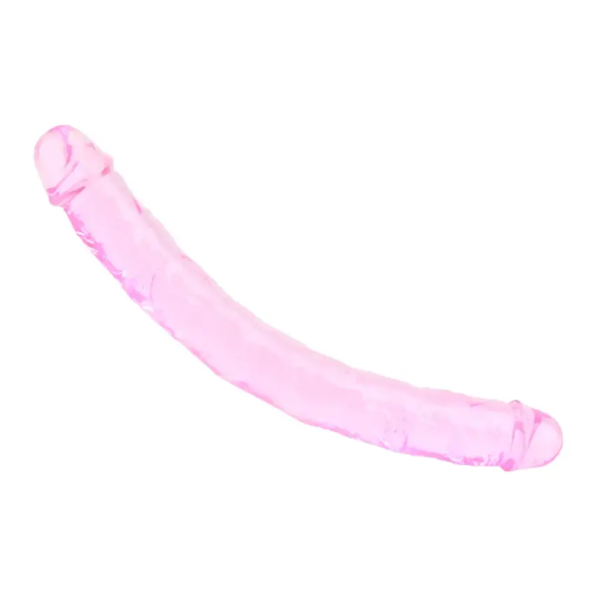 Loving Joy 12 Inch Double Dildo Pink - Image 4