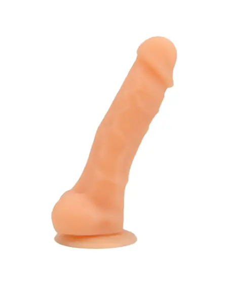 Loving Joy 7 Inch Realistic Silicone Dildo with Suction Cup and Balls Vanilla