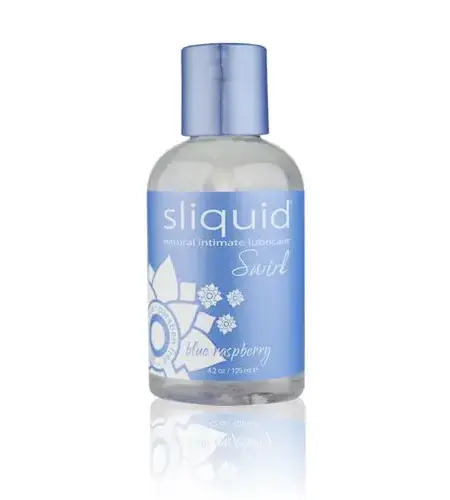Sliquid Naturals Swirl Flavoured Lubricants - Blue Raspberry