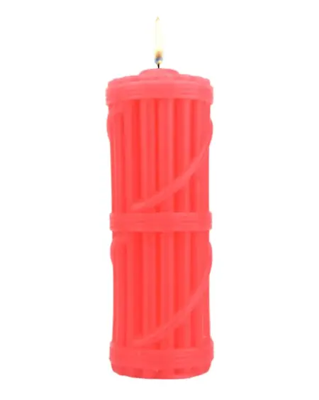 Bound to Play. Hot Wax Candle Red