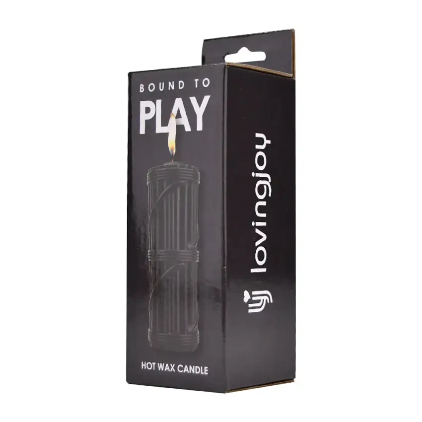 Bound to Play. Hot Wax Candle Black - Image 2