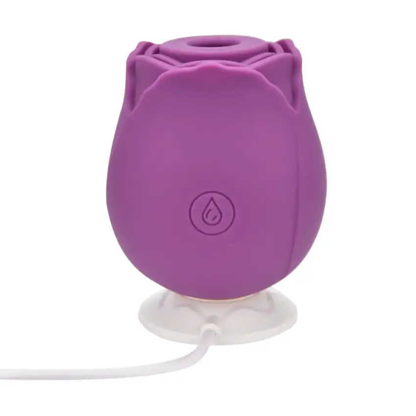 Loving Joy Rose Toy Clitoral Suction Vibrator Purple - Image 9