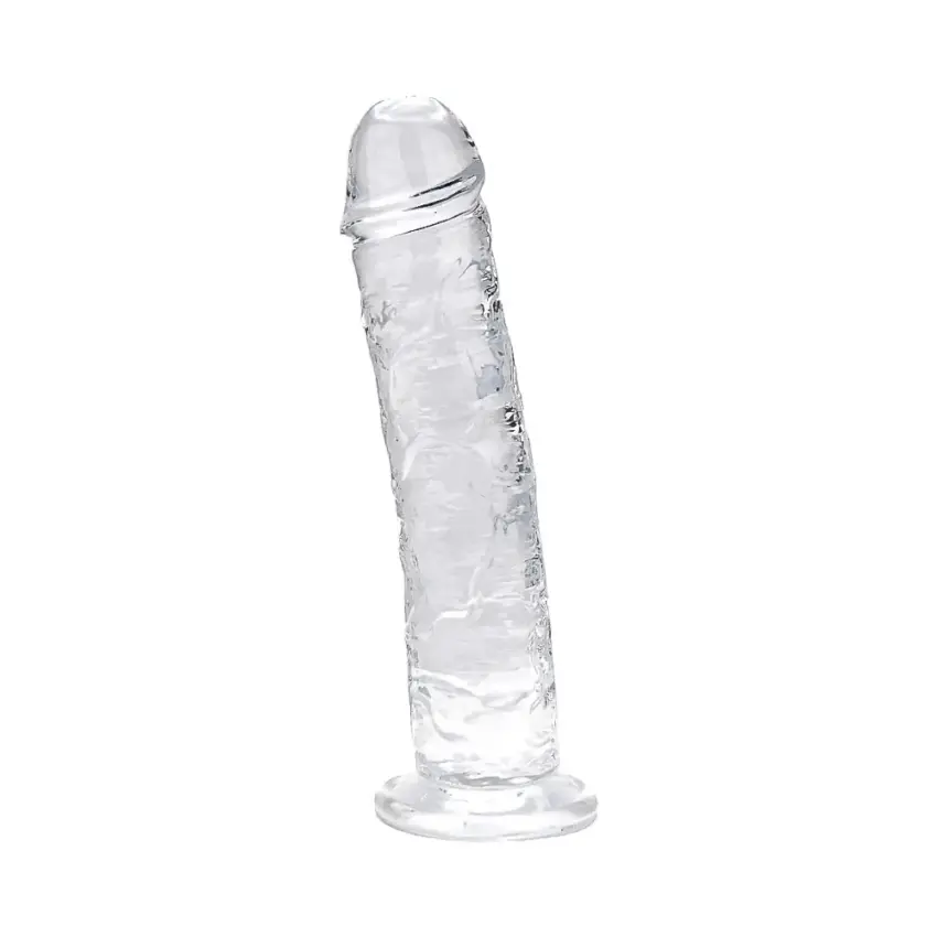 Loving Joy 8.5 Inch Suction Cup Dildo Clear - Image 7