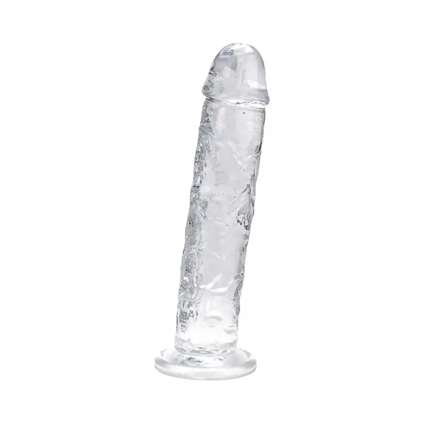 Loving Joy 8.5 Inch Suction Cup Dildo Clear - Image 9