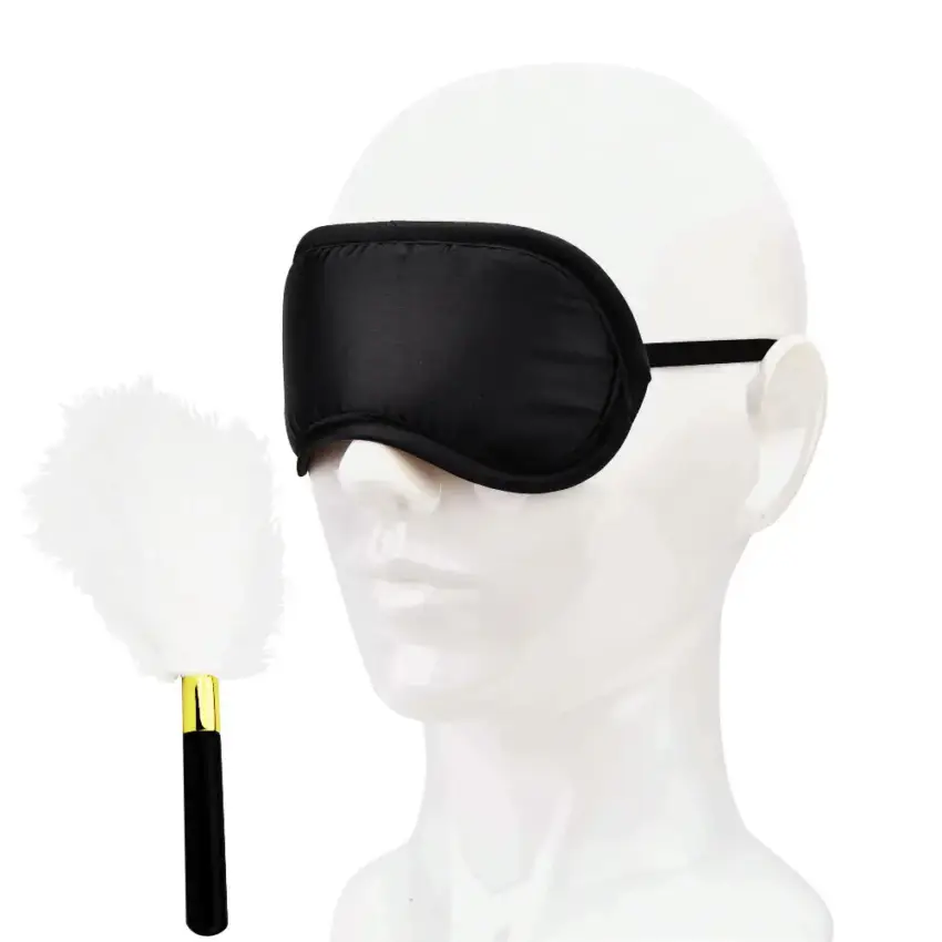 Bound to Play. Eye Mask and Feather Tickler Play Kit - Image 12