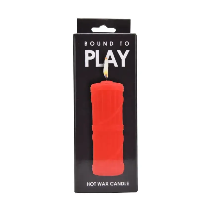 Bound to Play. Hot Wax Candle Red - Image 5