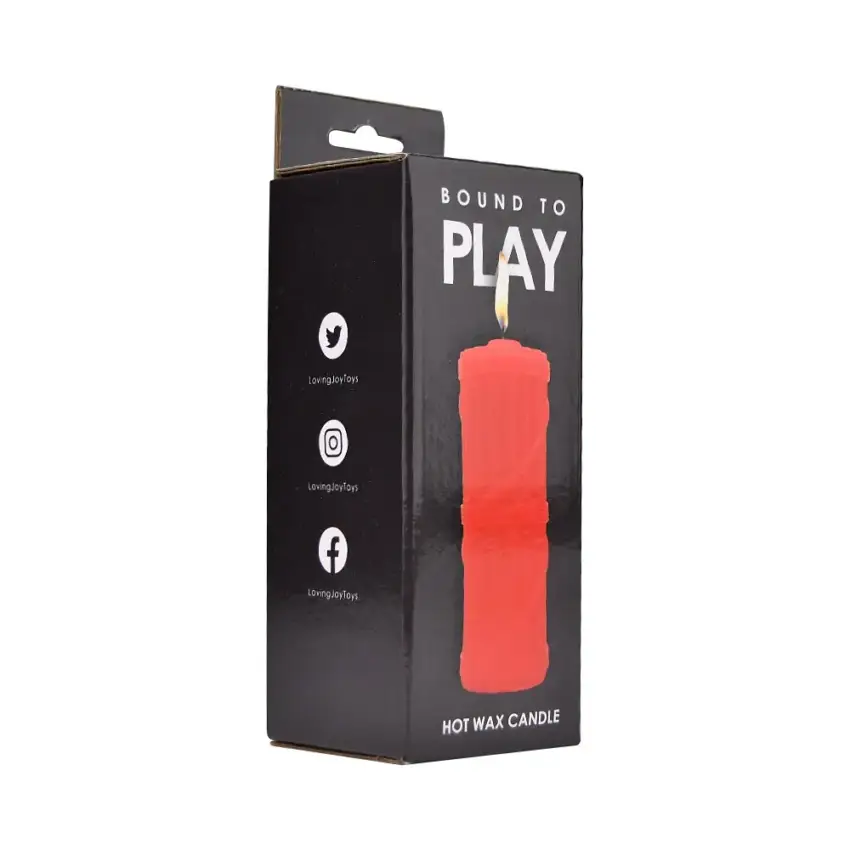Bound to Play. Hot Wax Candle Red - Image 7