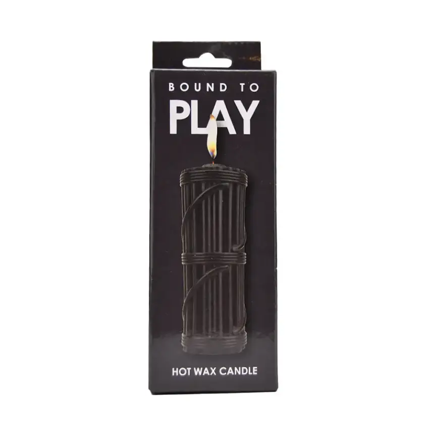Bound to Play. Hot Wax Candle Black - Image 5