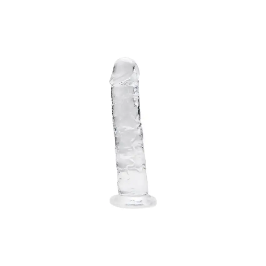 Loving Joy 6 Inch Suction Cup Dildo Clear - Image 2