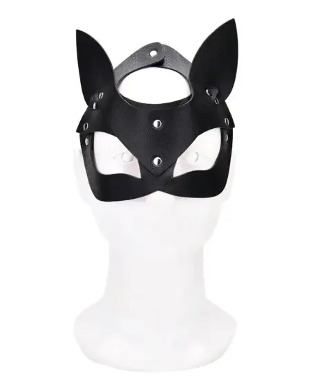 Bound to Play Kitty Cat Face Mask Black