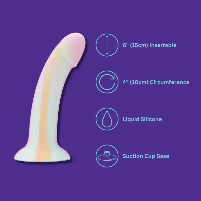 Mina Minty Silicone Dildo - Image 2