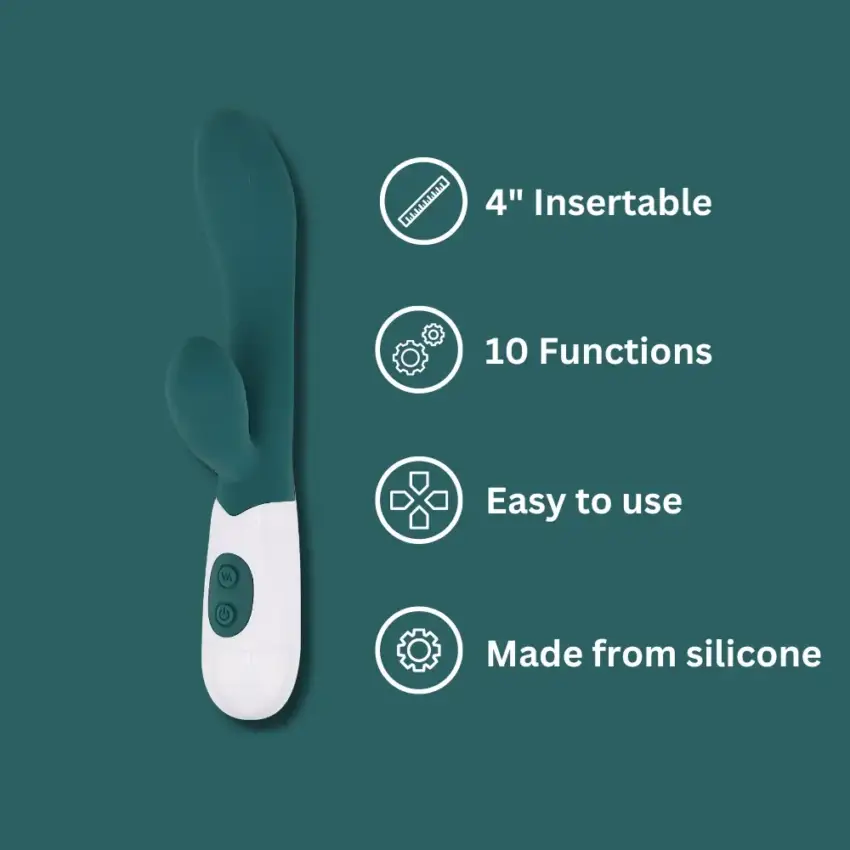 Jessica Rabbit Slimline Rabbit Vibrator - Image 4