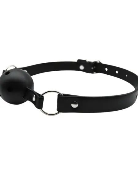 Bound to Play Breathable Ball Gag Black