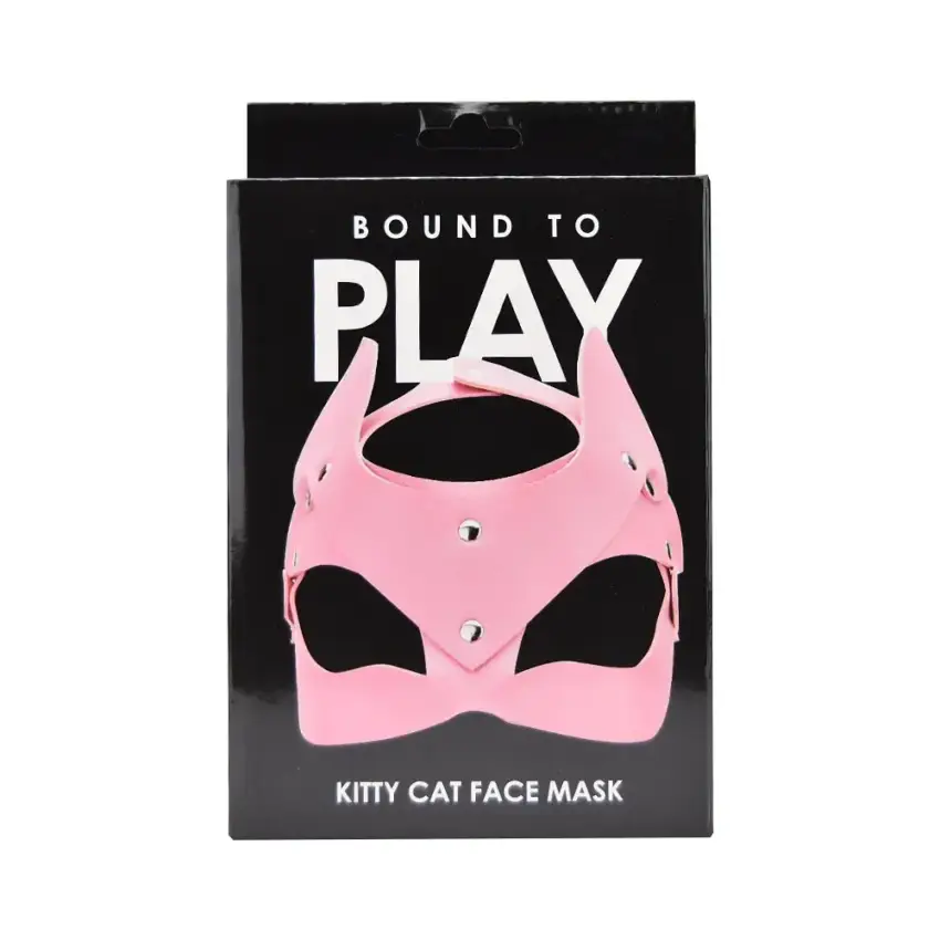 Bound to Play Kitty Cat Face Mask Pink - Image 6