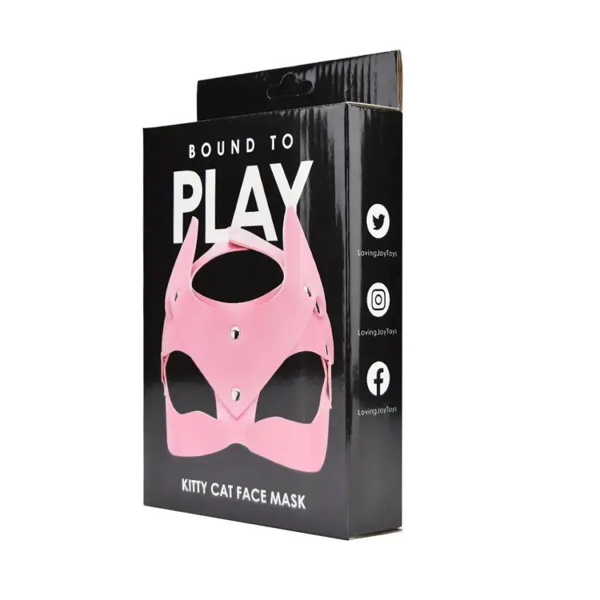 Bound to Play Kitty Cat Face Mask Pink - Image 7
