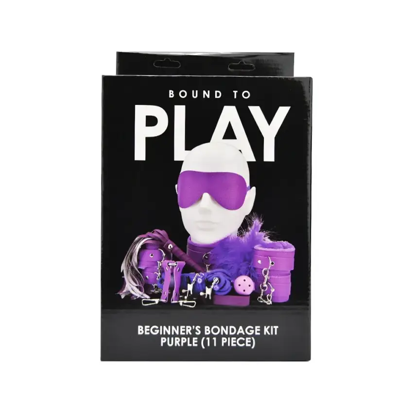 Bound to Play Bondage Kit Purple (11 Piece) - Image 27