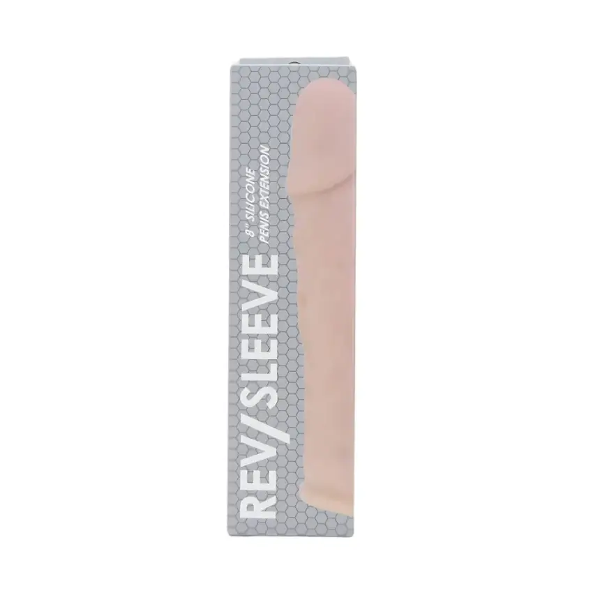 Rev-Sleeves 8 Inch Realistic Silicone Penis Extension Sleeve - Image 11
