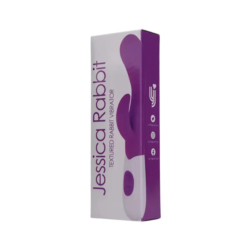 Jessica Rabbit Textured Rabbit Vibrator - Image 11