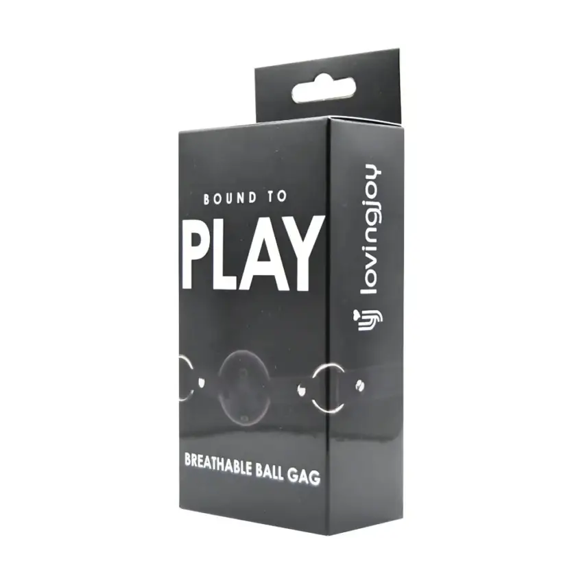 Bound to Play Breathable Ball Gag Black - Image 12