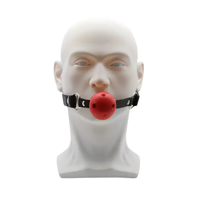 Bound to Play Breathable Ball Gag Red - Image 12