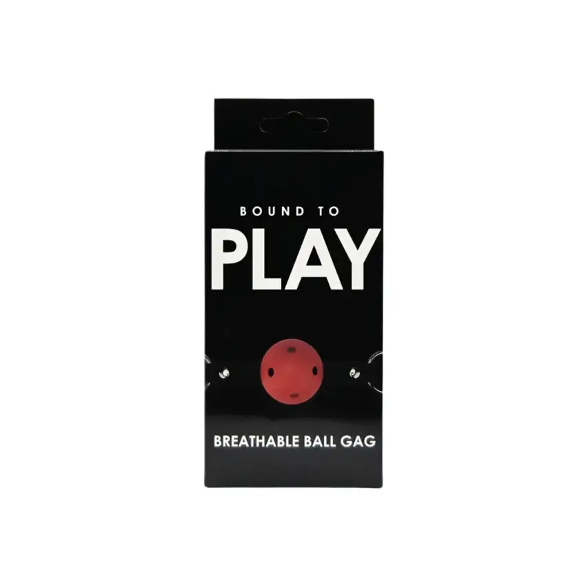 Bound to Play Breathable Ball Gag Red - Image 13